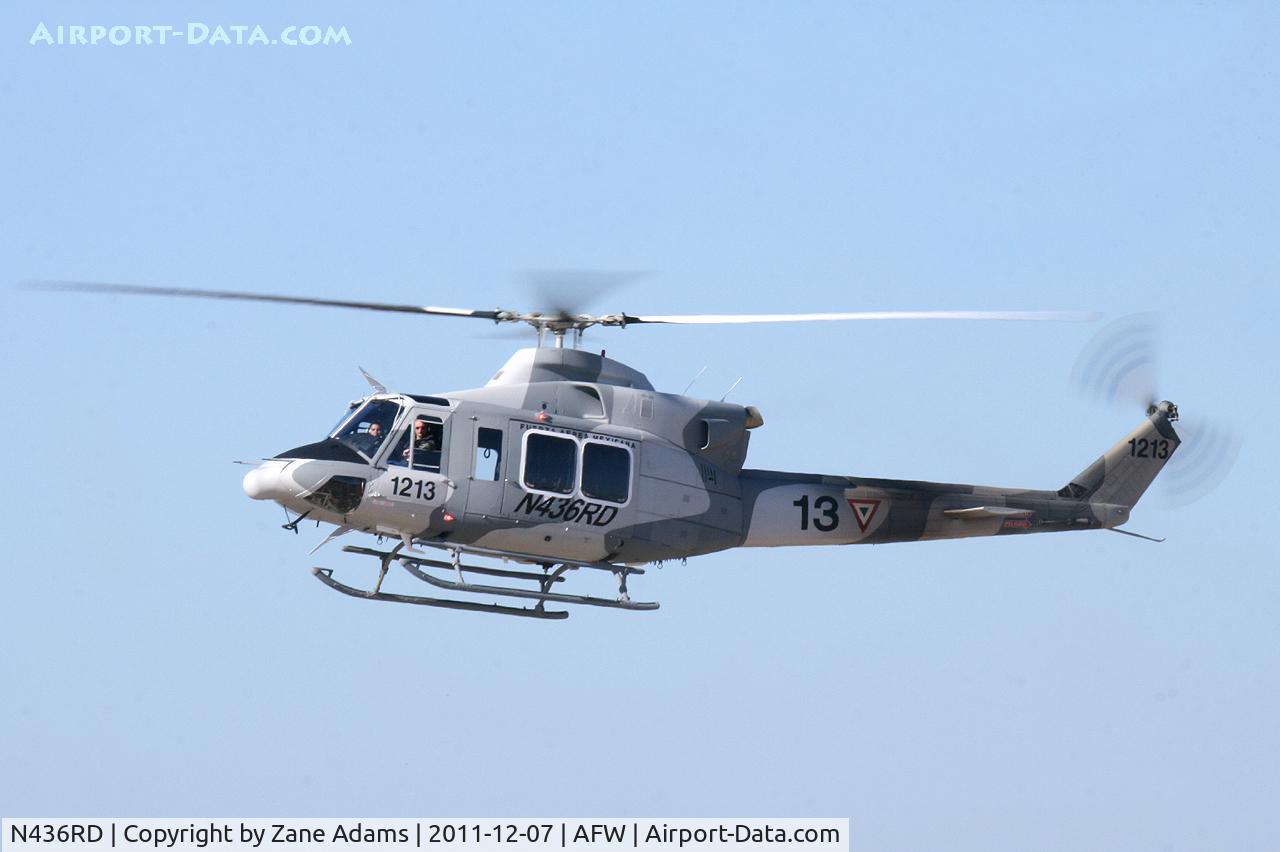 N436RD, Bell 412EP C/N 36551, Mexican Army Huey At Alliance Airport - Fort Worth, TX