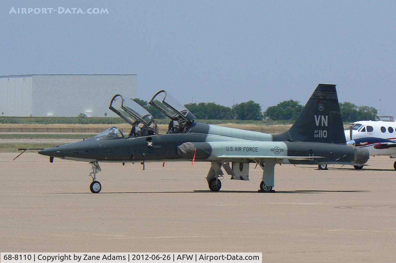 68-8110, 1968 Northrop T-38A-75-NO Talon C/N T.6115, At Alliance Airport - Fort Worth, TX