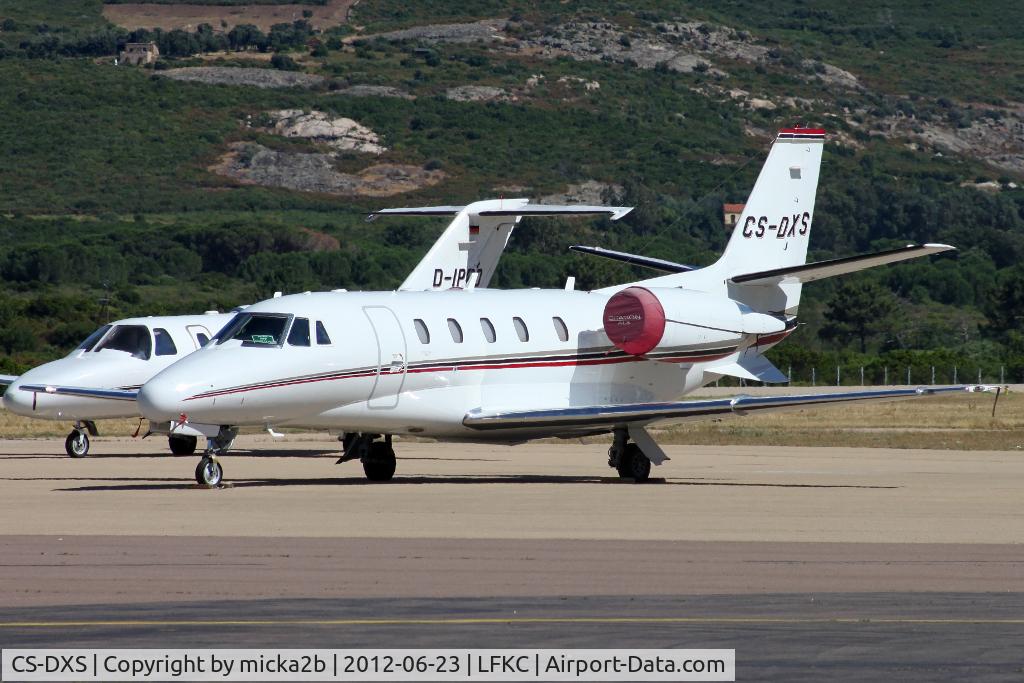 CS-DXS, 2007 Cessna 560XLS Citation Excel C/N 560-5754, Parked