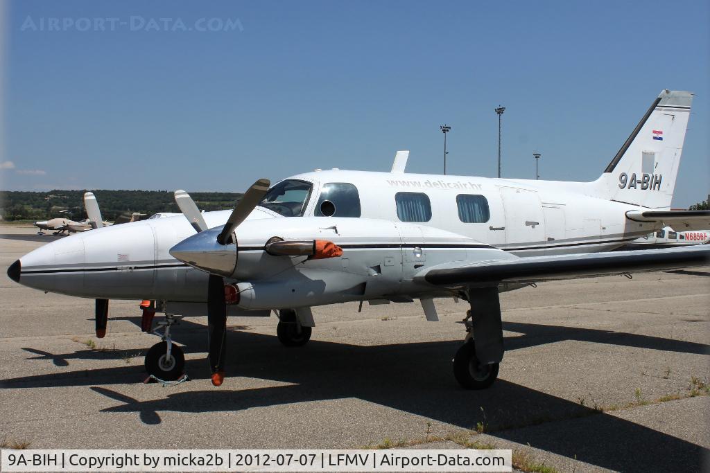 9A-BIH, Piper PA-31T1 Cheyenne I C/N 31T1104016, Parked