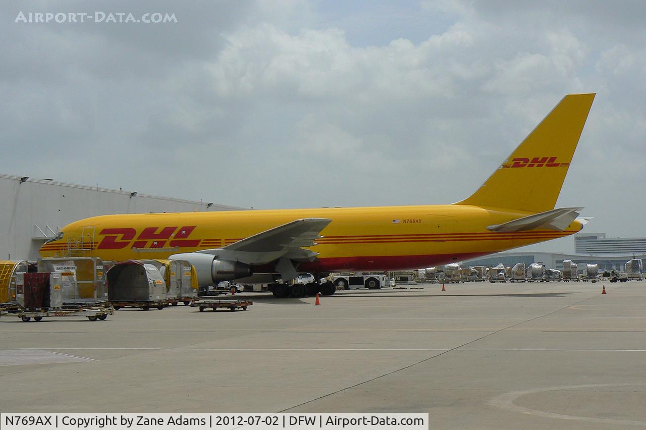 N769AX, 1983 Boeing 767-281 C/N 22787, DHL 767 DFW Airport