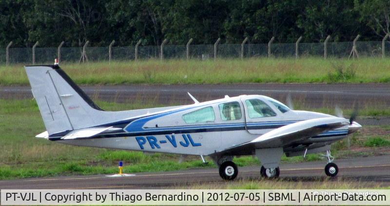 PT-VJL, Beechcraft B55 C/N Not Found PT-VJL, Taxi to takeoff