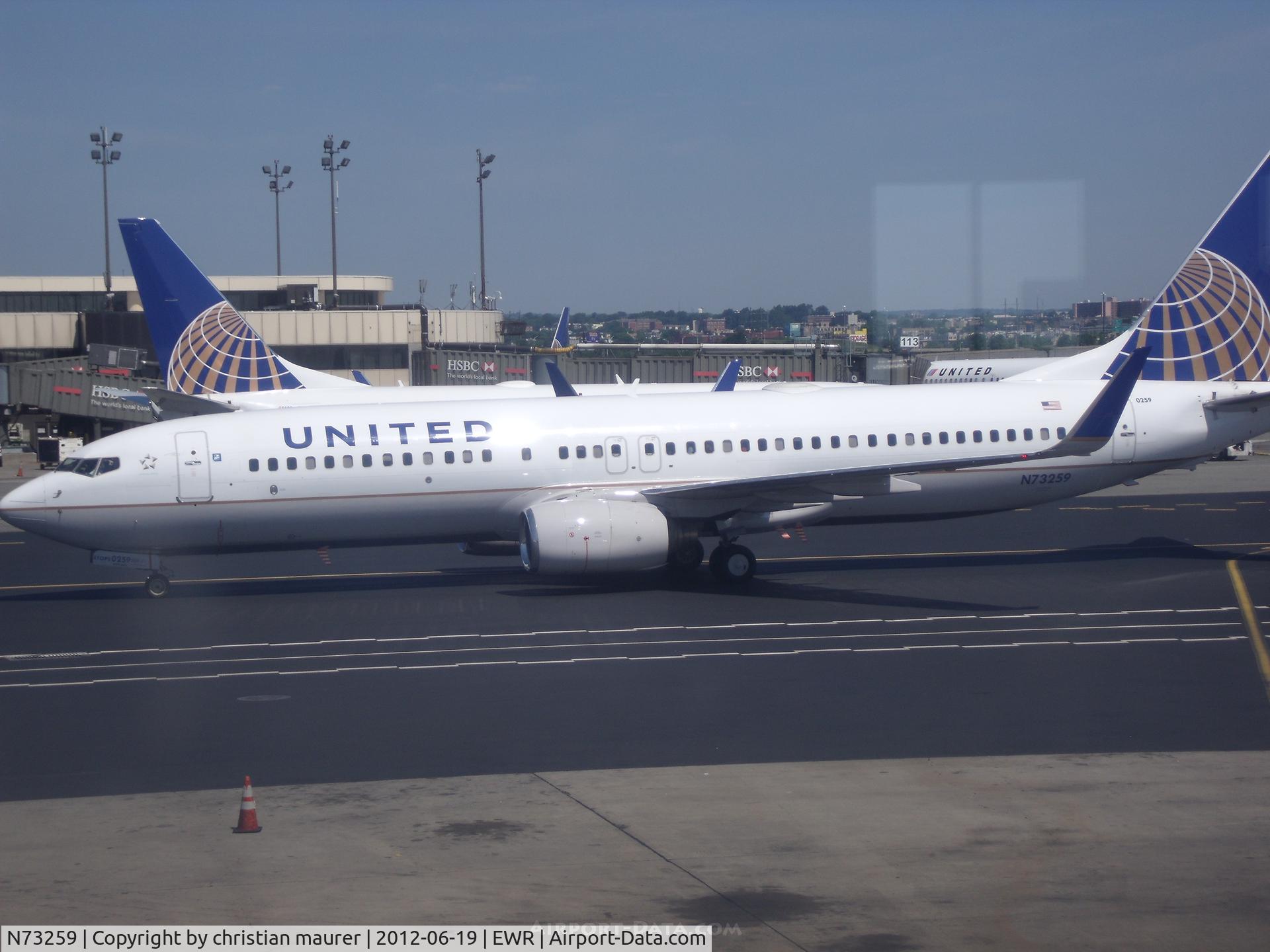 N73259, 2001 Boeing 737-824 C/N 30803, 737-800