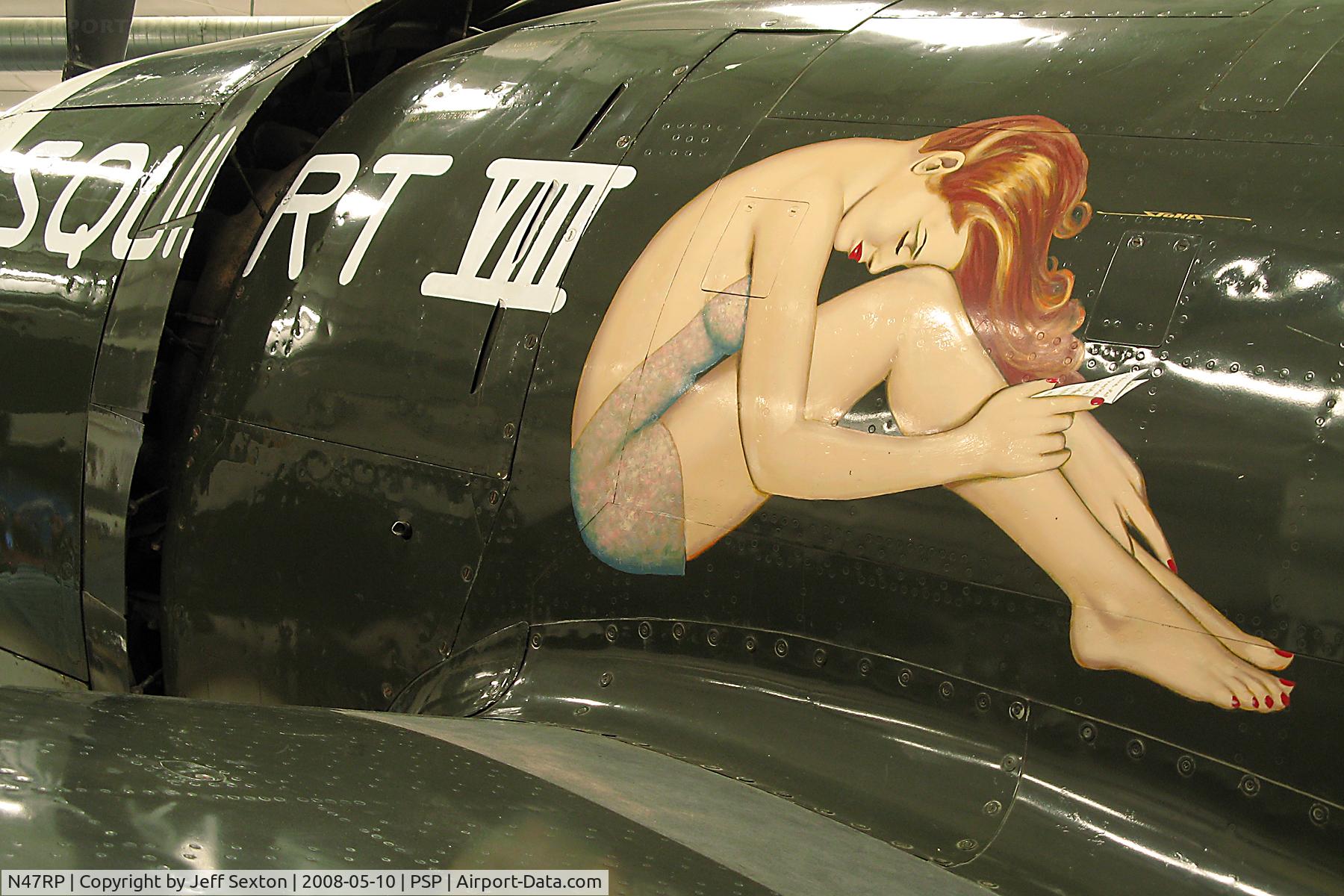 N47RP, 1945 Republic P-47D Thunderbolt C/N 399-55744, Palm Springs Air Museum