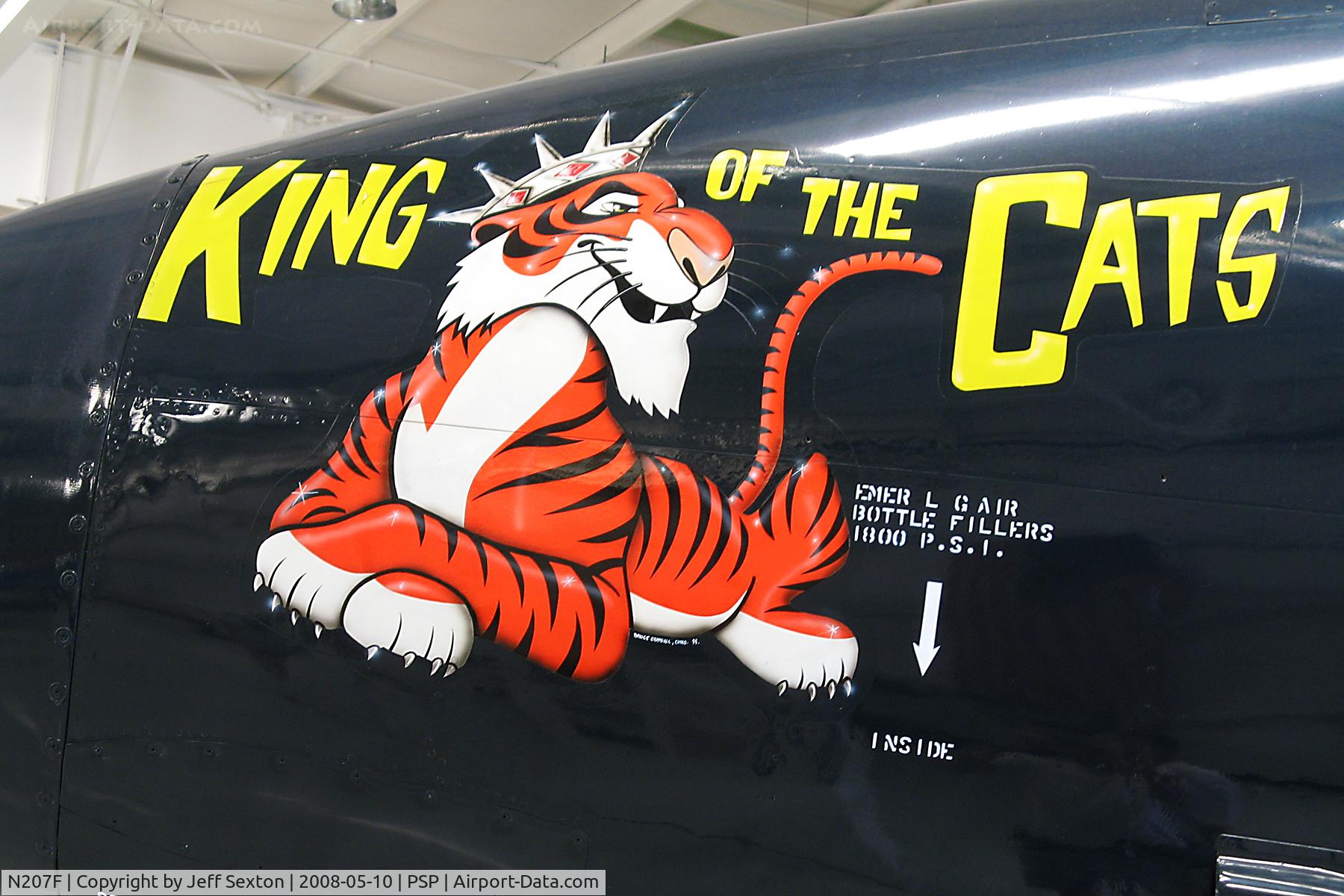 N207F, 1945 Grumman F7F-3 Tigercat C/N C.154, Palm Springs Air Museum