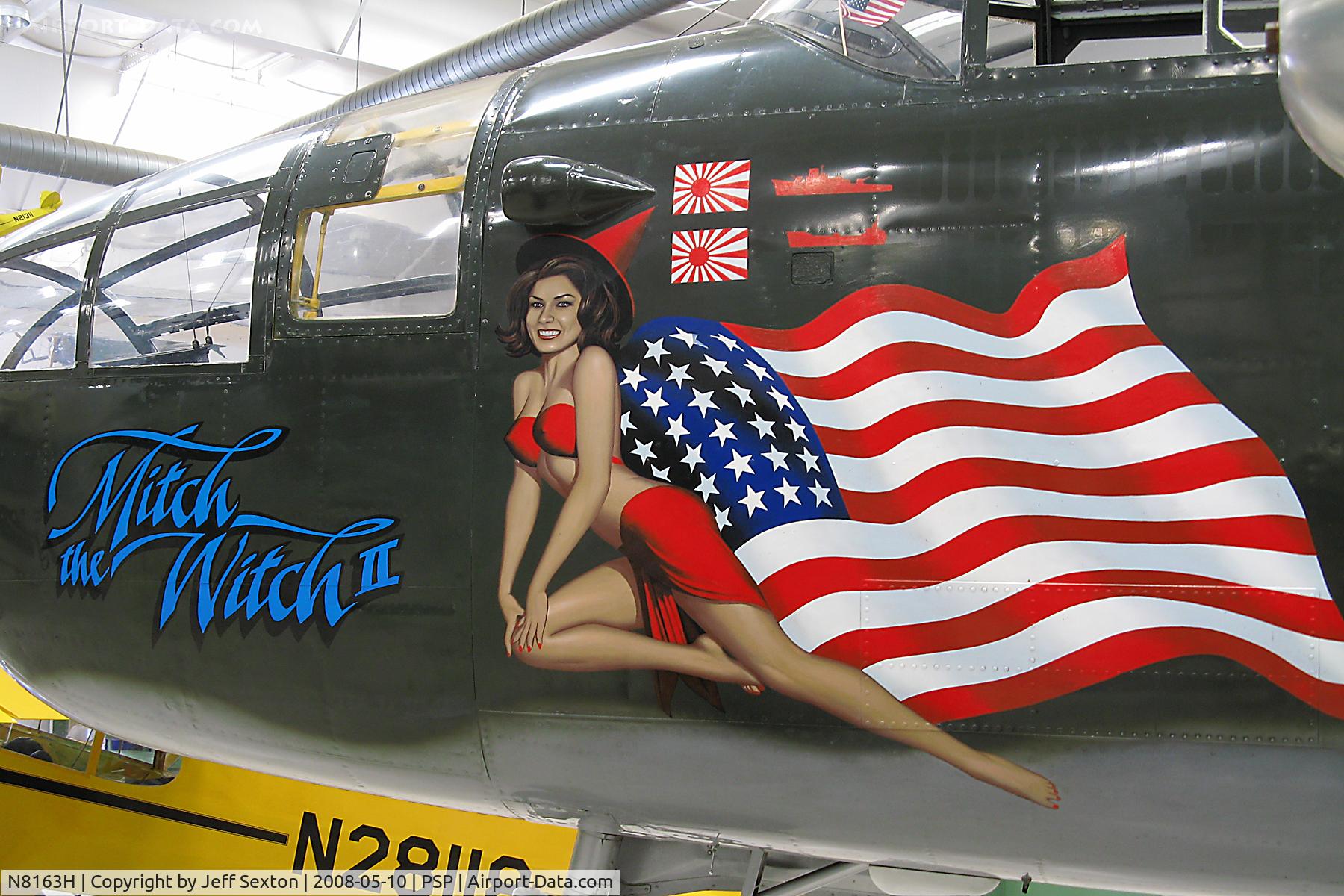 N8163H, 1944 North American B-25N Mitchell C/N 108-47501, Palm Springs Air Museum