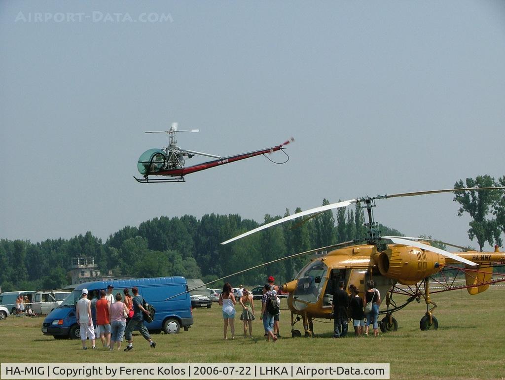 HA-MIG, 1959 Hiller UH-12D C/N 1145, Foktö