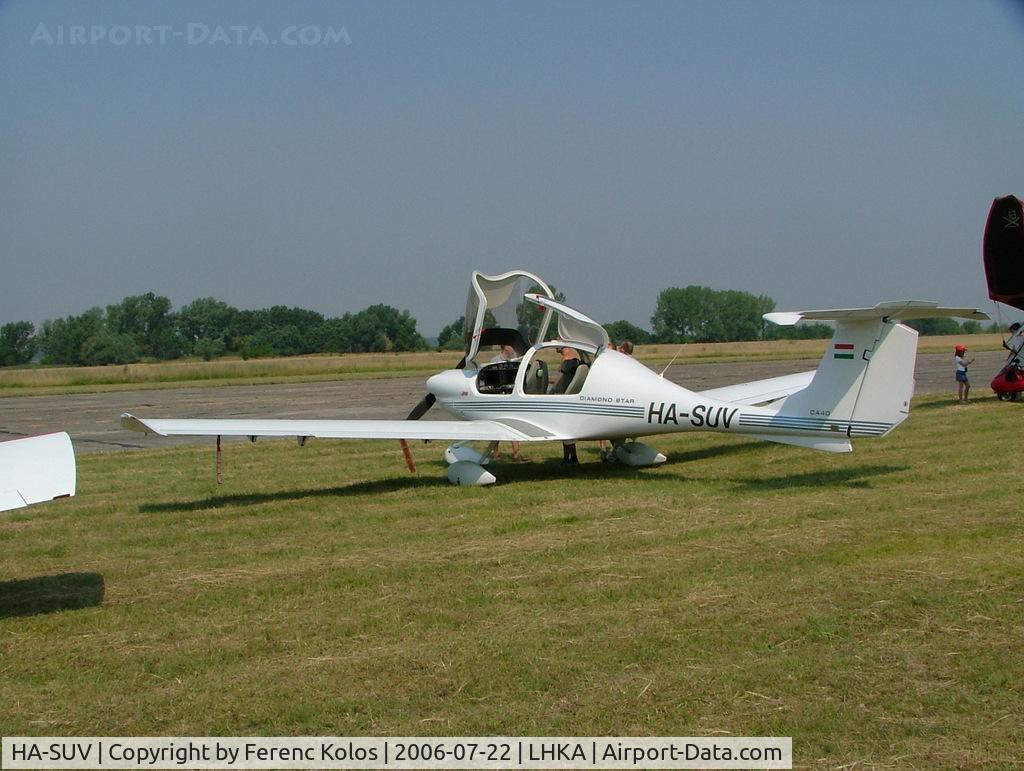 HA-SUV, 2005 Diamond DA-40 Diamond Star C/N 40.505, Foktö
