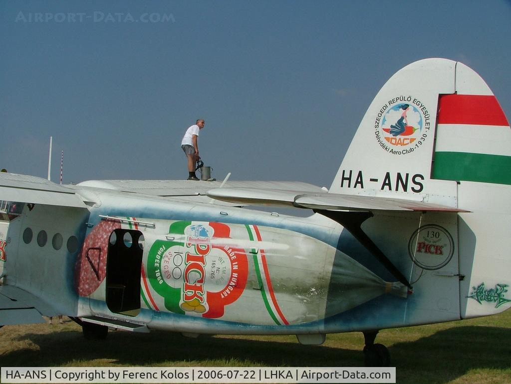 HA-ANS, Antonov An-2TD C/N 1G230-21, Foktö
