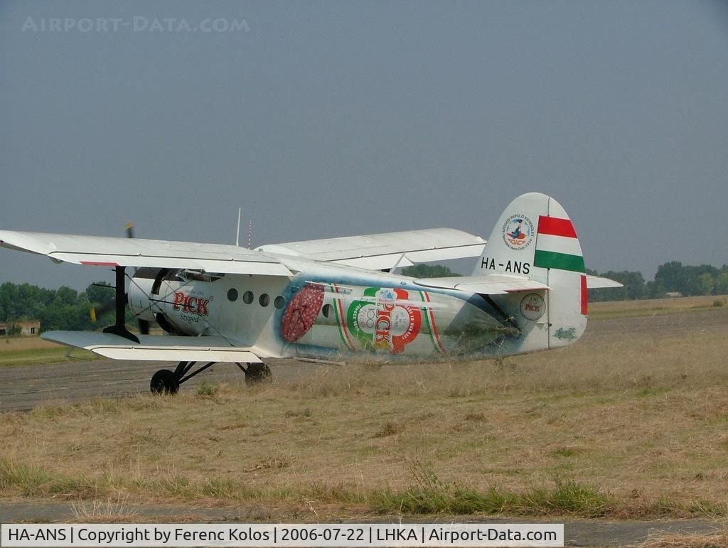 HA-ANS, Antonov An-2TD C/N 1G230-21, Foktö
