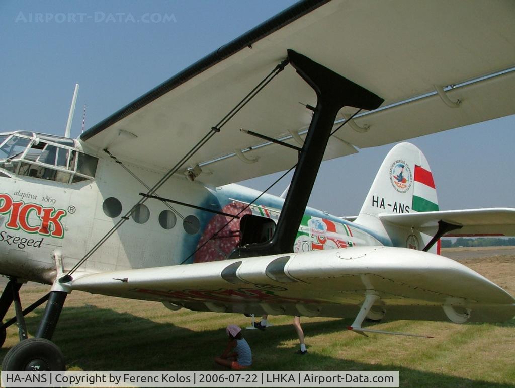 HA-ANS, Antonov An-2TD C/N 1G230-21, Foktö