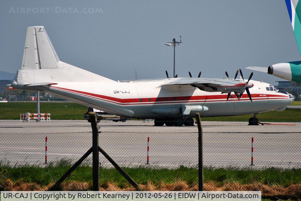 UR-CAJ, Antonov An-12BK C/N 8346106, Parked up on remotes