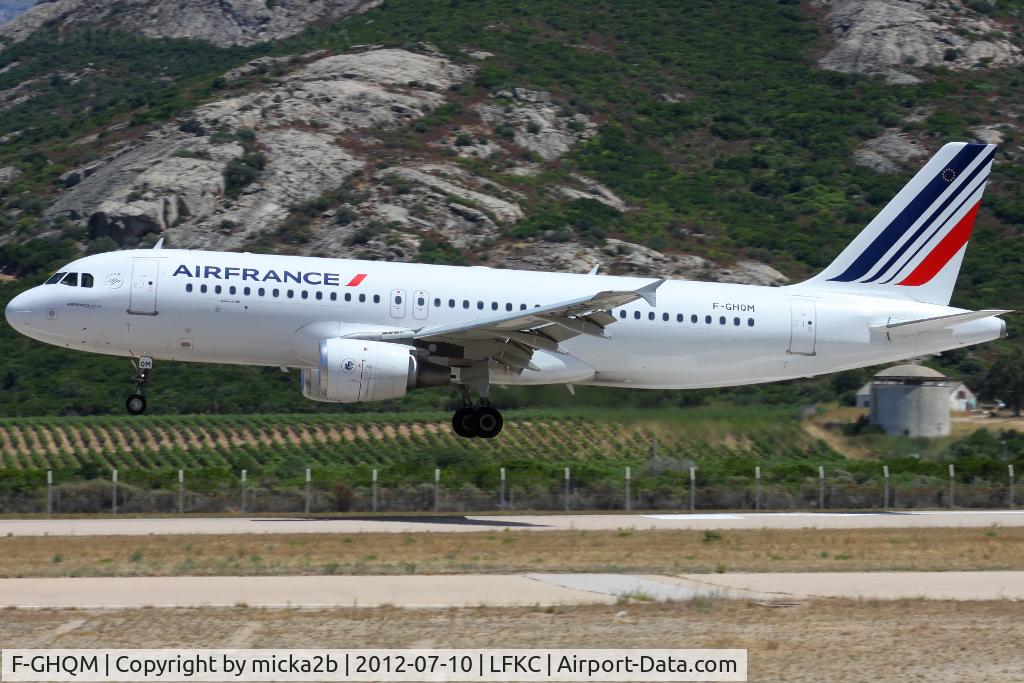 F-GHQM, 1991 Airbus A320-211 C/N 237, Landing in 36 from Paris Orly. Scrapped in november 2017