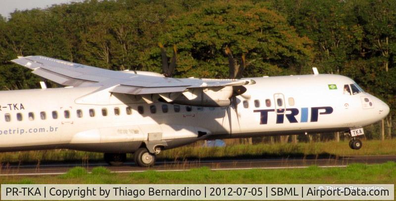 PR-TKA, 2010 ATR 72-212A C/N 926, Takeoff from Marília