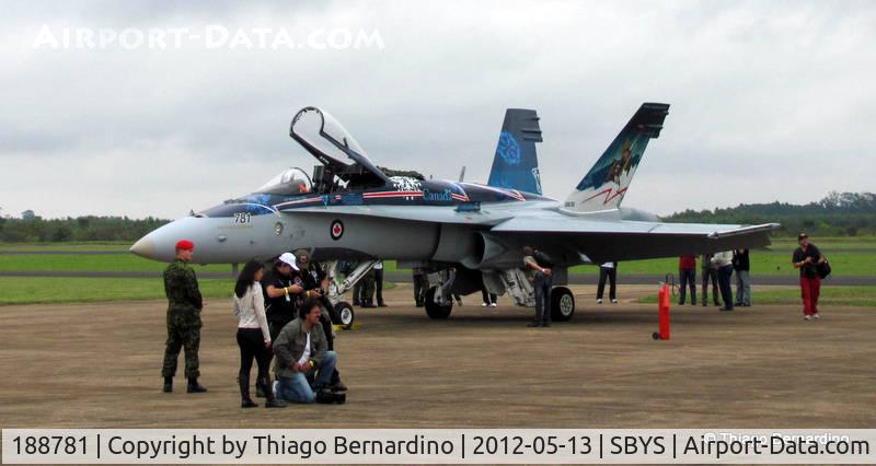 188781, 1987 McDonnell Douglas CF-188A Hornet C/N 0556/A464, CF-18 Demo Team on Brazil