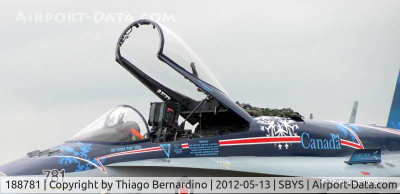188781, 1987 McDonnell Douglas CF-188A Hornet C/N 0556/A464, Patrick 