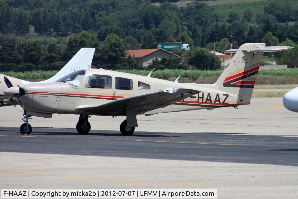 F-HAAZ, 1981 Piper PA-28RT-201 Arrow IV C/N 28R-8118064, Parked