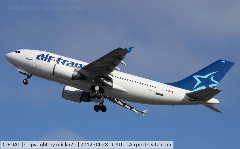 C-FDAT, 1992 Airbus A310-308 C/N 658, Take off in 24L
