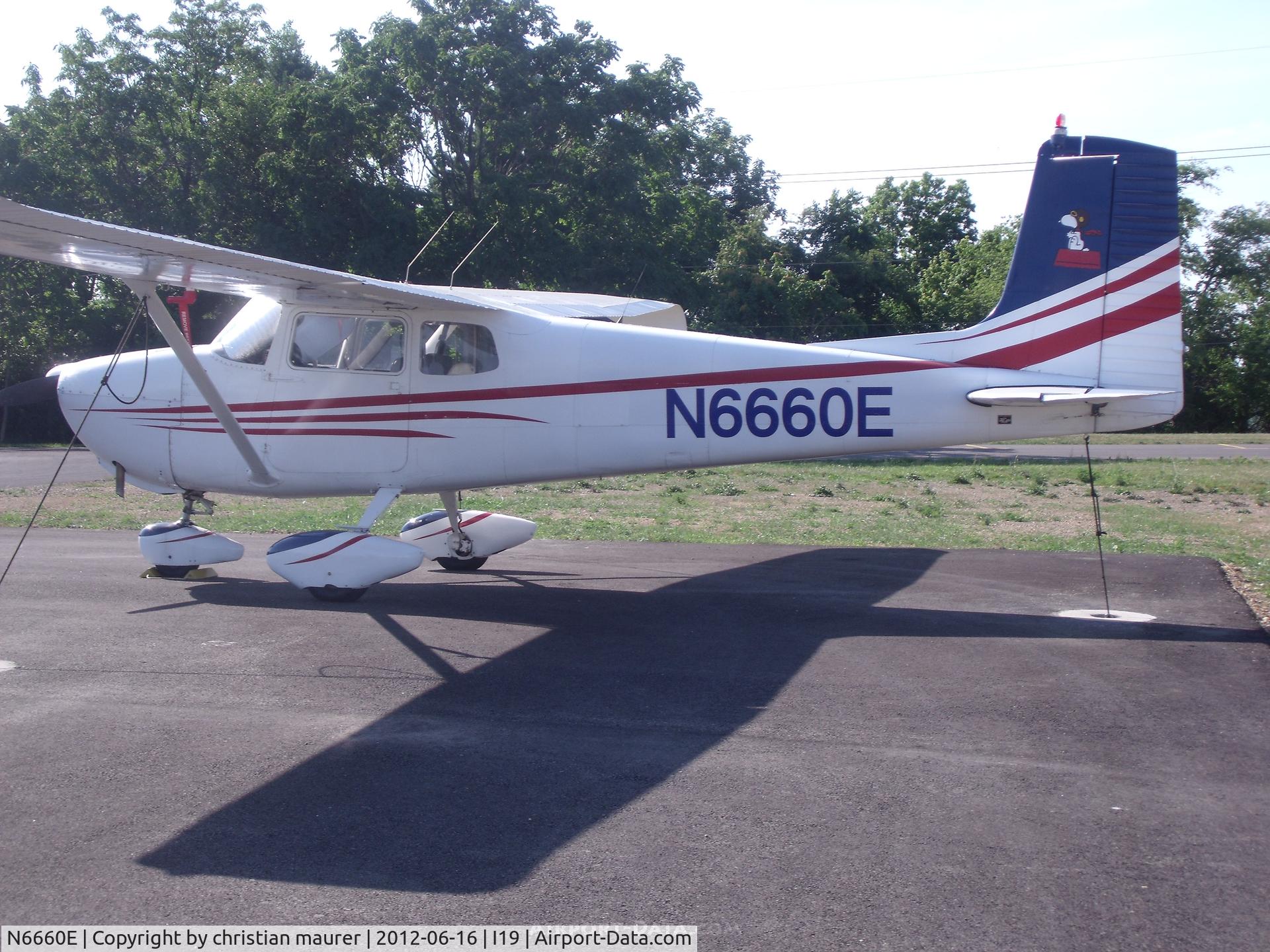 N6660E, Cessna 175 Skylark C/N 56160, cessna 175