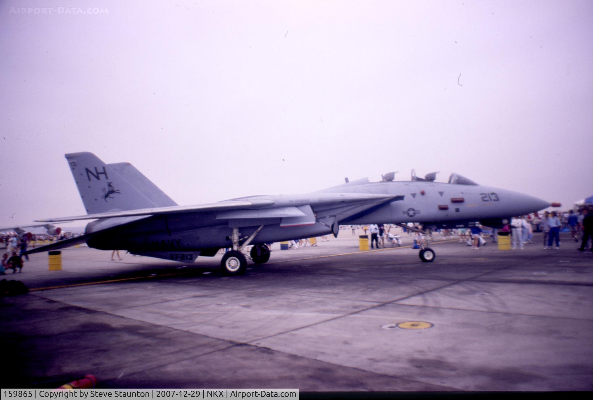 159865, Grumman F-14A Tomcat C/N 225, Taken at NAS Miramar Airshow in 1988 (scan of a slide) - Unknown Aircraft