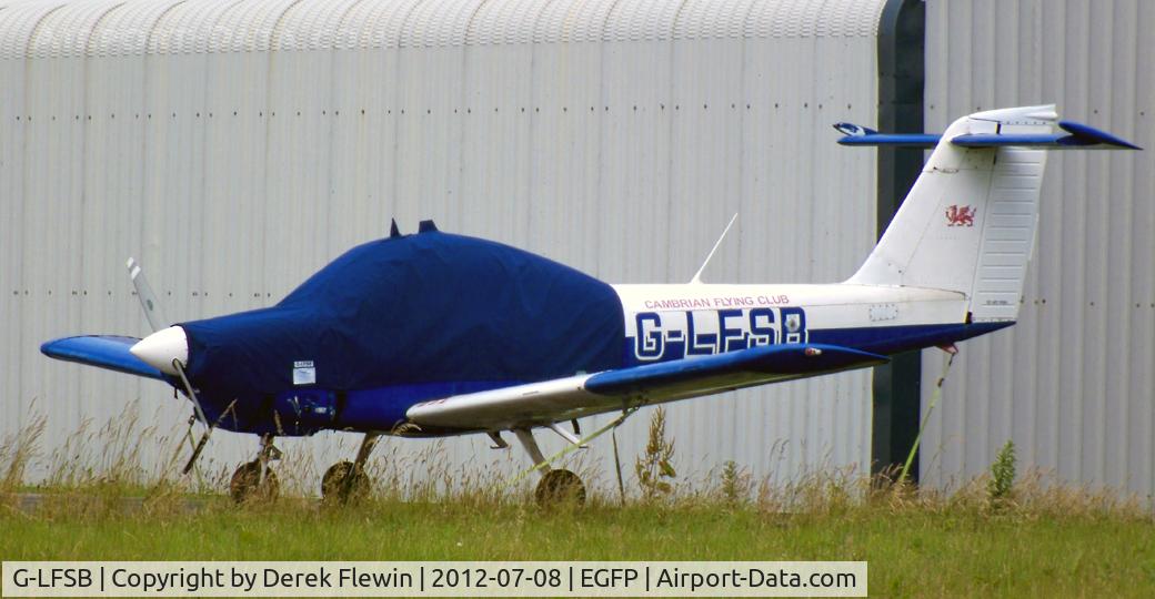 G-LFSB, 1978 Piper PA-38-112 Tomahawk Tomahawk C/N 38-78A0072, Seen at EGFP.