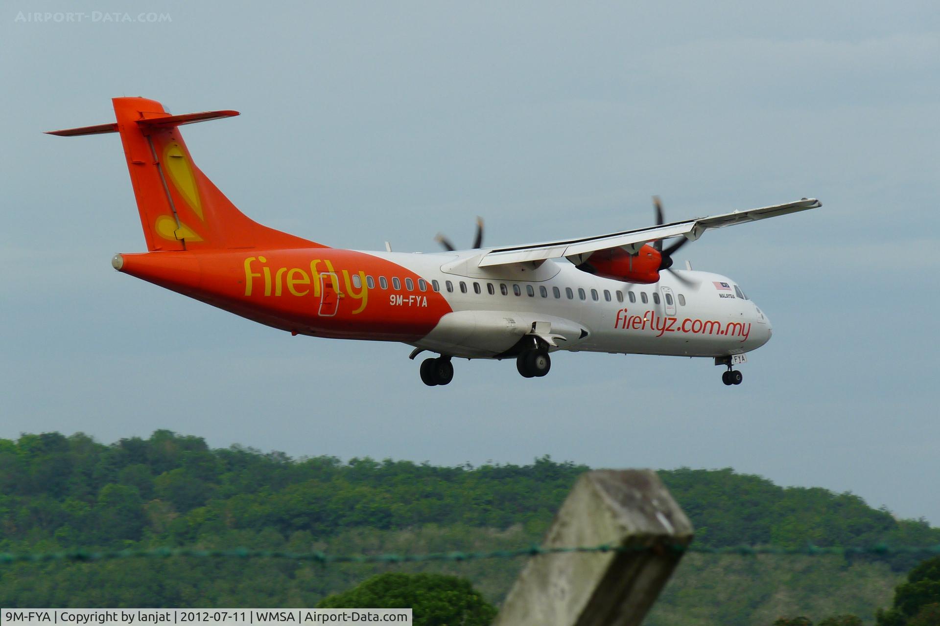 9M-FYA, 2008 ATR 72-212A C/N 812, Evening