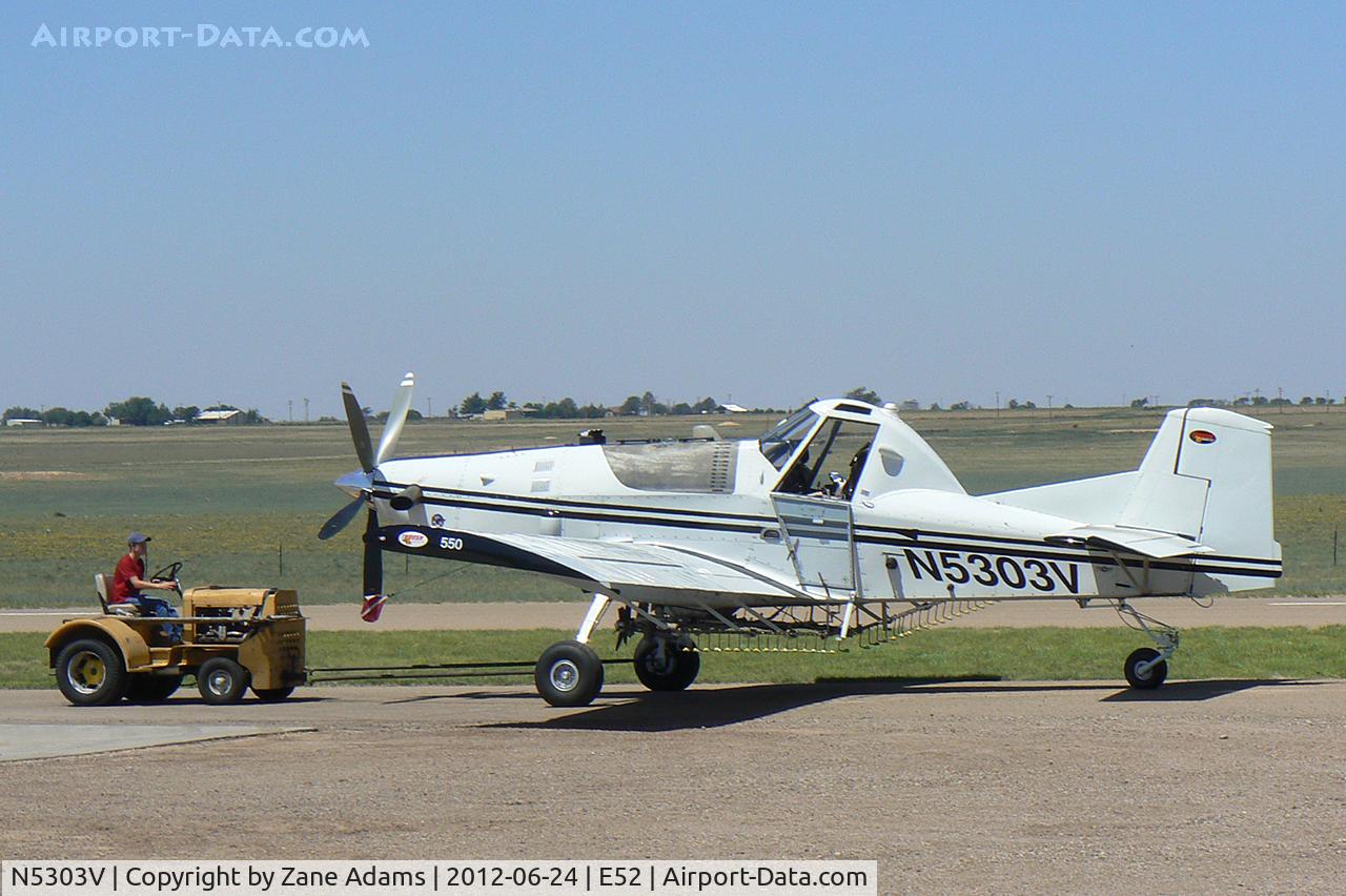 N5303V, Thrush Aircraft Inc S2RHG-T65 C/N T65HG-026, At Oldham County Airport - Vega, TX
