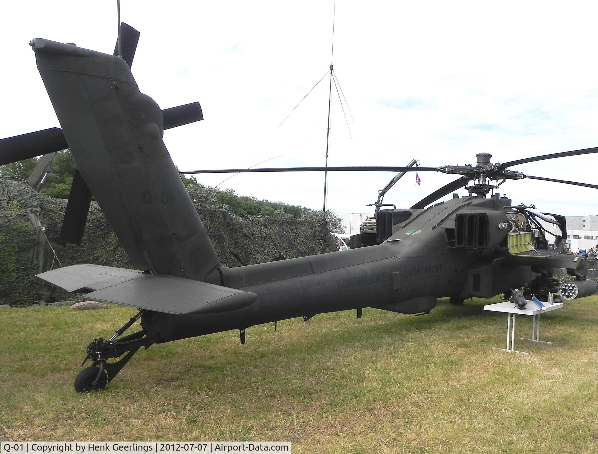 Q-01, Boeing AH-64DN Apache C/N DN001, Dutch Navy Open House at Den Helder Navy base