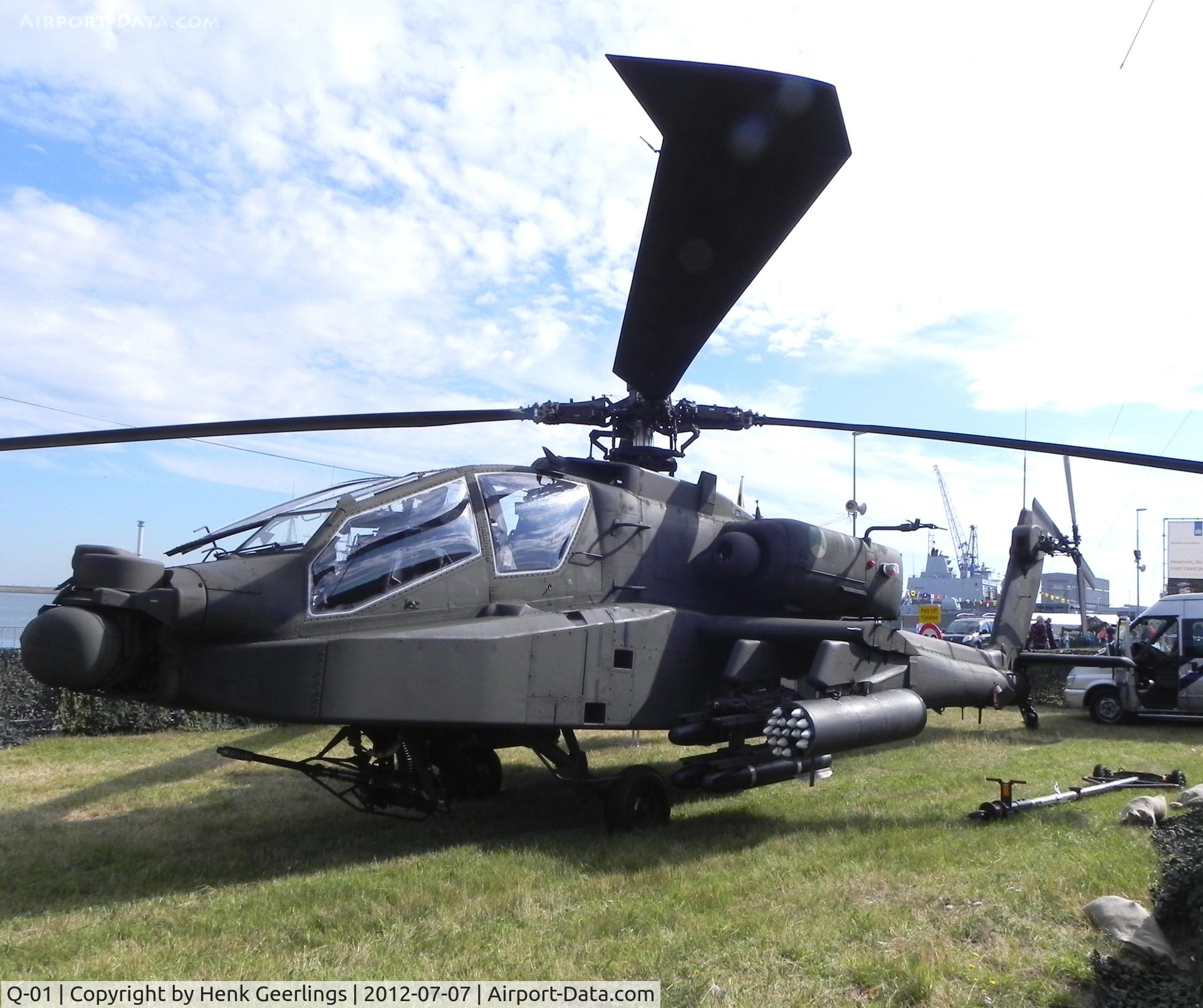 Q-01, Boeing AH-64DN Apache C/N DN001, Dutch Navy Open House at Den Helder Navy base
