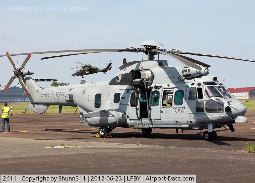 2611, Eurocopter EC-725AP Cougar C/N 2611, Used as a demo helicopter during LFBY Open Day 2012... Re-coded as F-MCAA/CAA