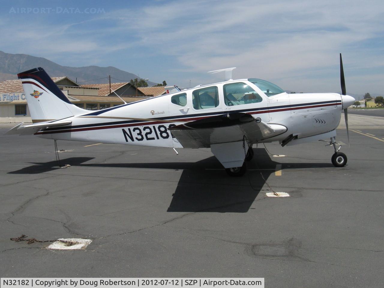 N32182, 1962 Beech 35-B33 Debonair C/N CD-536, 1962 Beech 35-B33 DEBONAIR, Continental O-470-K 225 Hp, the O-470-K engine has a particularly good reputation for performance reliability