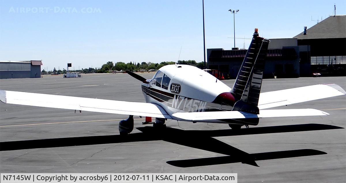 N7145W, 1963 Piper PA-28-180 C/N 28-972, Spotted this Piper at Sacramento Executive
