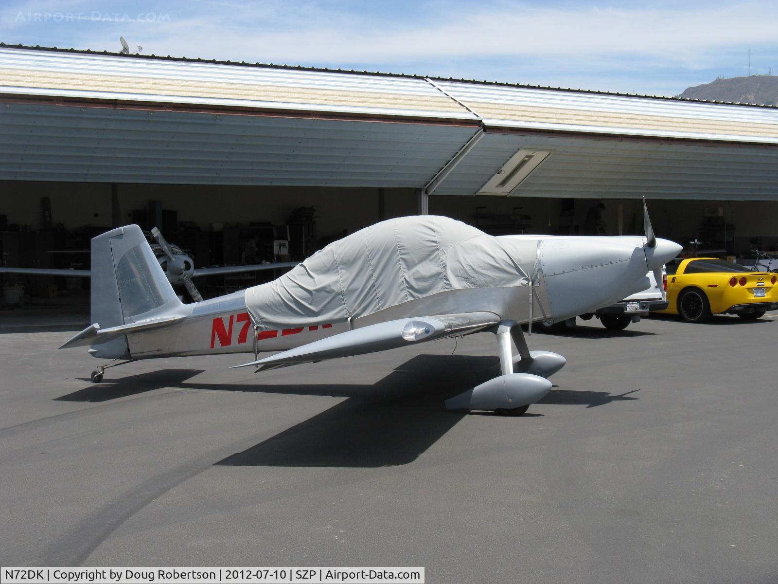 N72DK, Vans RV-8 C/N 82427, 2010 Koon VAN's RV-8