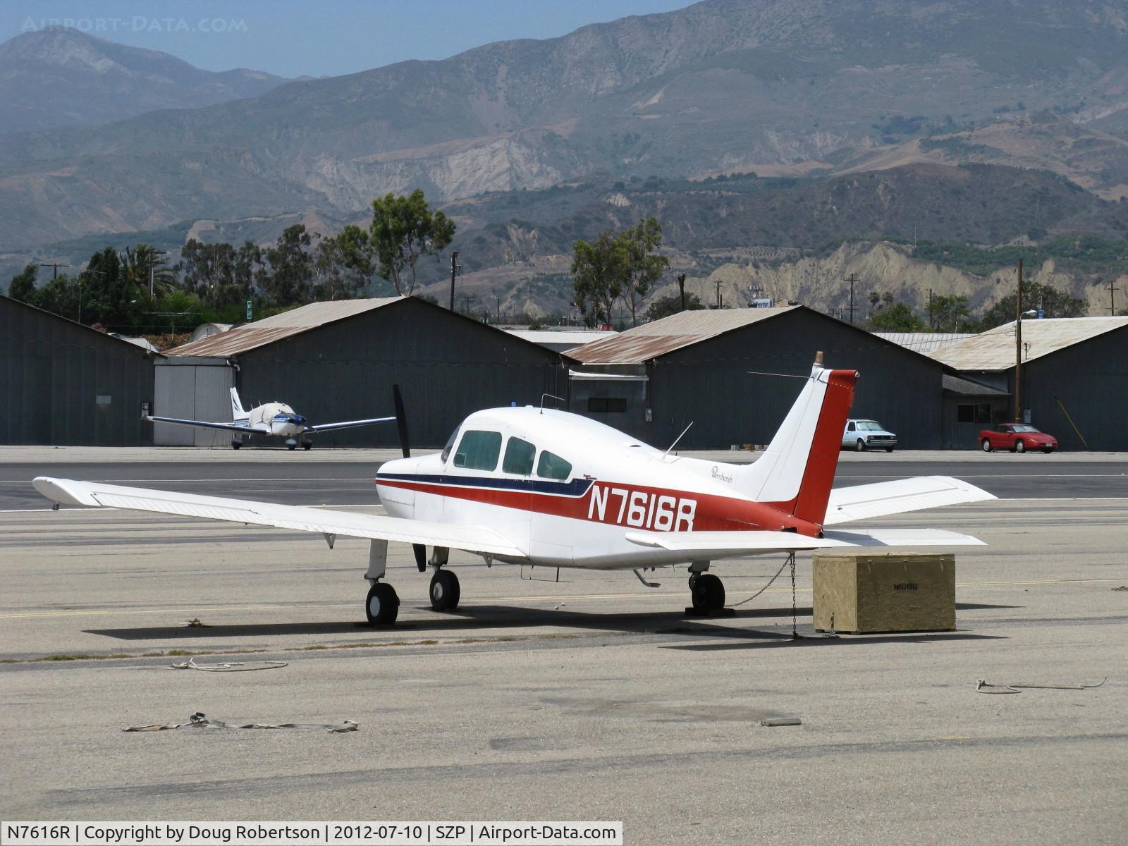 N7616R, 1969 Beech B23 Musketeer C/N M-1239, 1969 Beech B23 MUSKETEER CUSTOM III, Lycoming O&VO-360 180 Hp, bonded wing construction, trailing-link landing gear