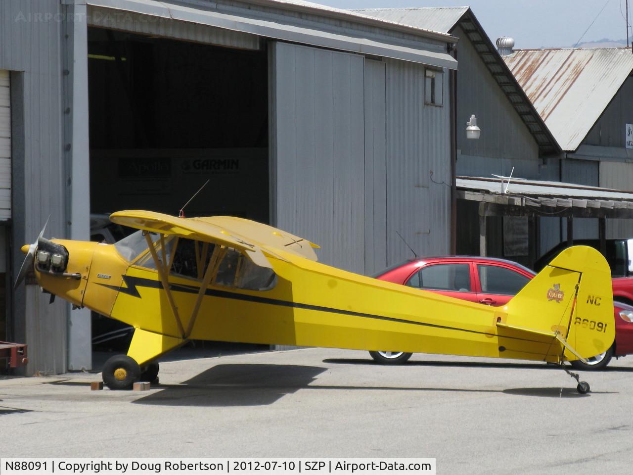 N88091, 1946 Piper J3C-65 Cub Cub C/N 15708, 1946 Piper J-3C-65 CUB, Continental C85 85 Hp upgrade