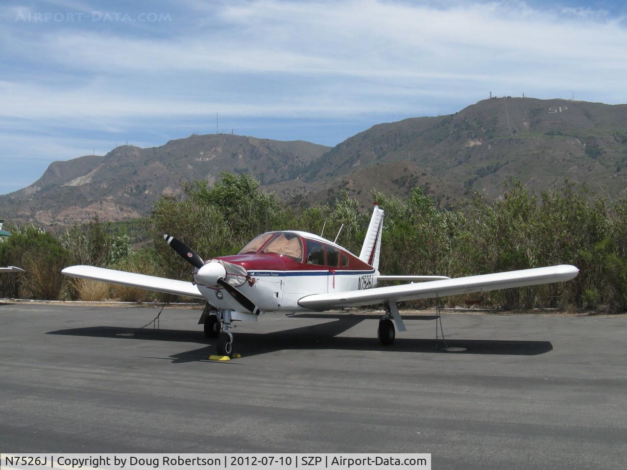 N7526J, 1968 Piper PA-28R-180 Cherokee Arrow C/N 28R-30897, 1968 Piper PA-28R CHEROKEE ARROW, Lycoming IO-360-B2E 180 Hp