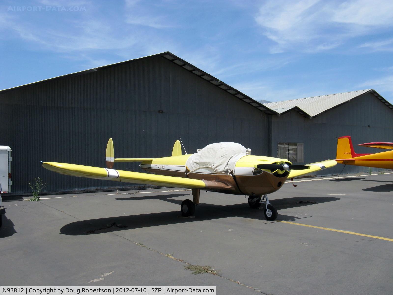 N93812, 1946 Erco 415C Ercoupe C/N 1135, 1946 ERCO Ercoupe 415-C, Continental A&C75 75 Hp