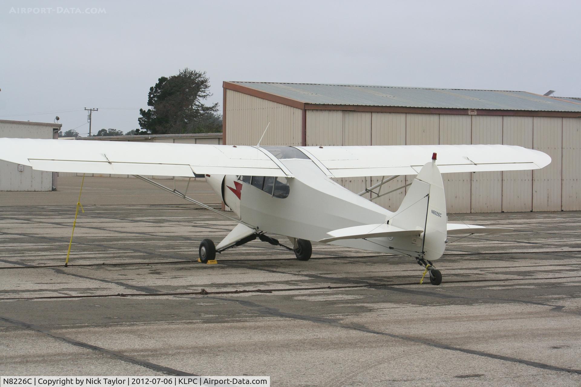 N8226C, 1954 Piper PA-18-135 Super Cub C/N 18-3669, New fabric on the fuselage
