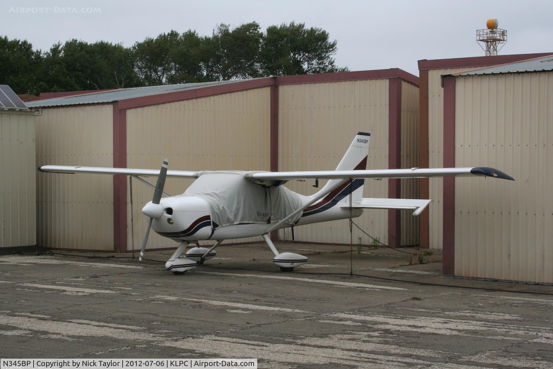 N345BP, 2000 Stoddard-Hamilton GlaStar C/N WSB1, Parked at Lompoc
