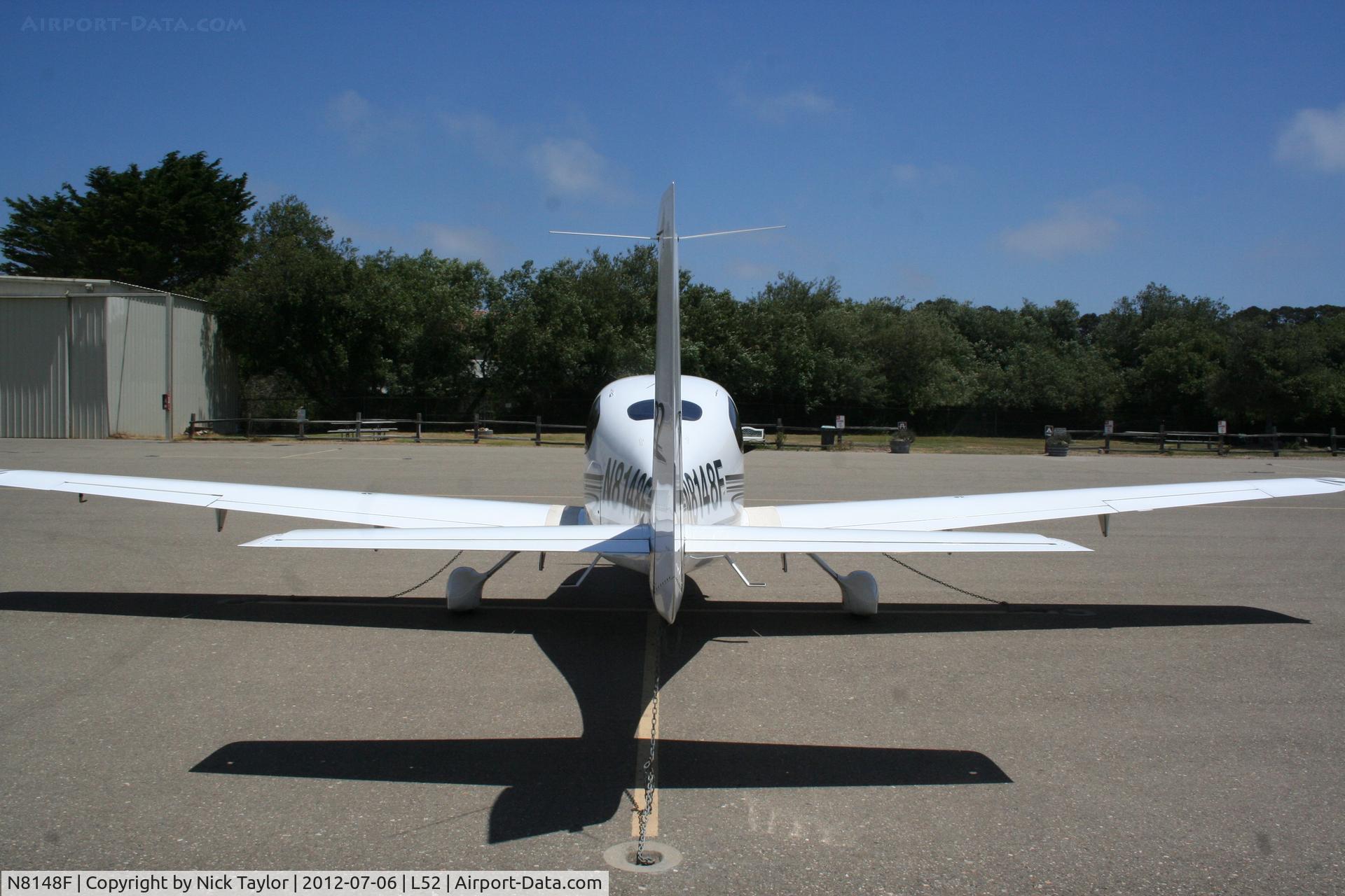 N8148F, 2003 Cirrus SR22 C/N 0769, Parked at Oceano