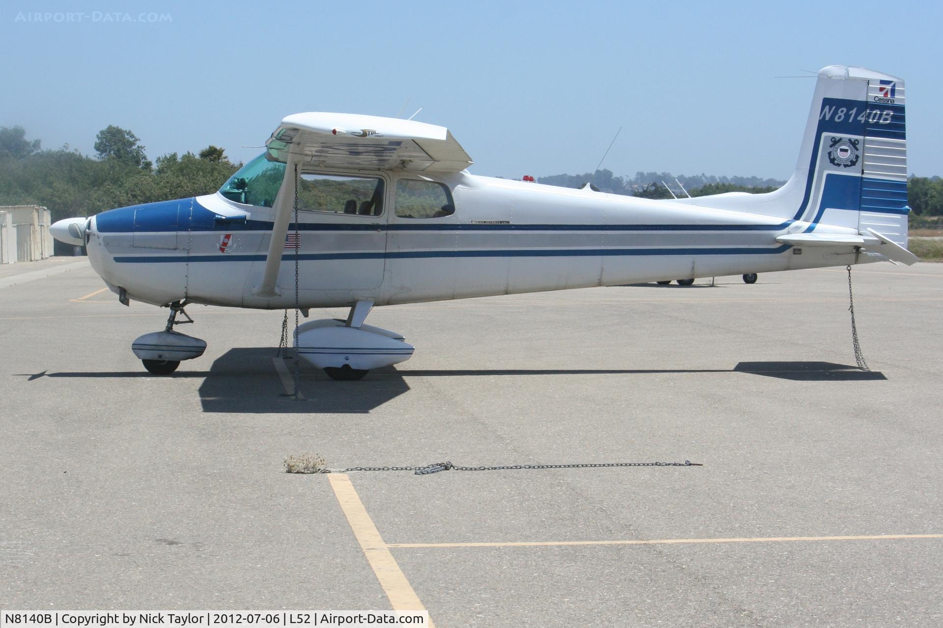 N8140B, 1957 Cessna 172 C/N 29940, USCG Aux aircraft