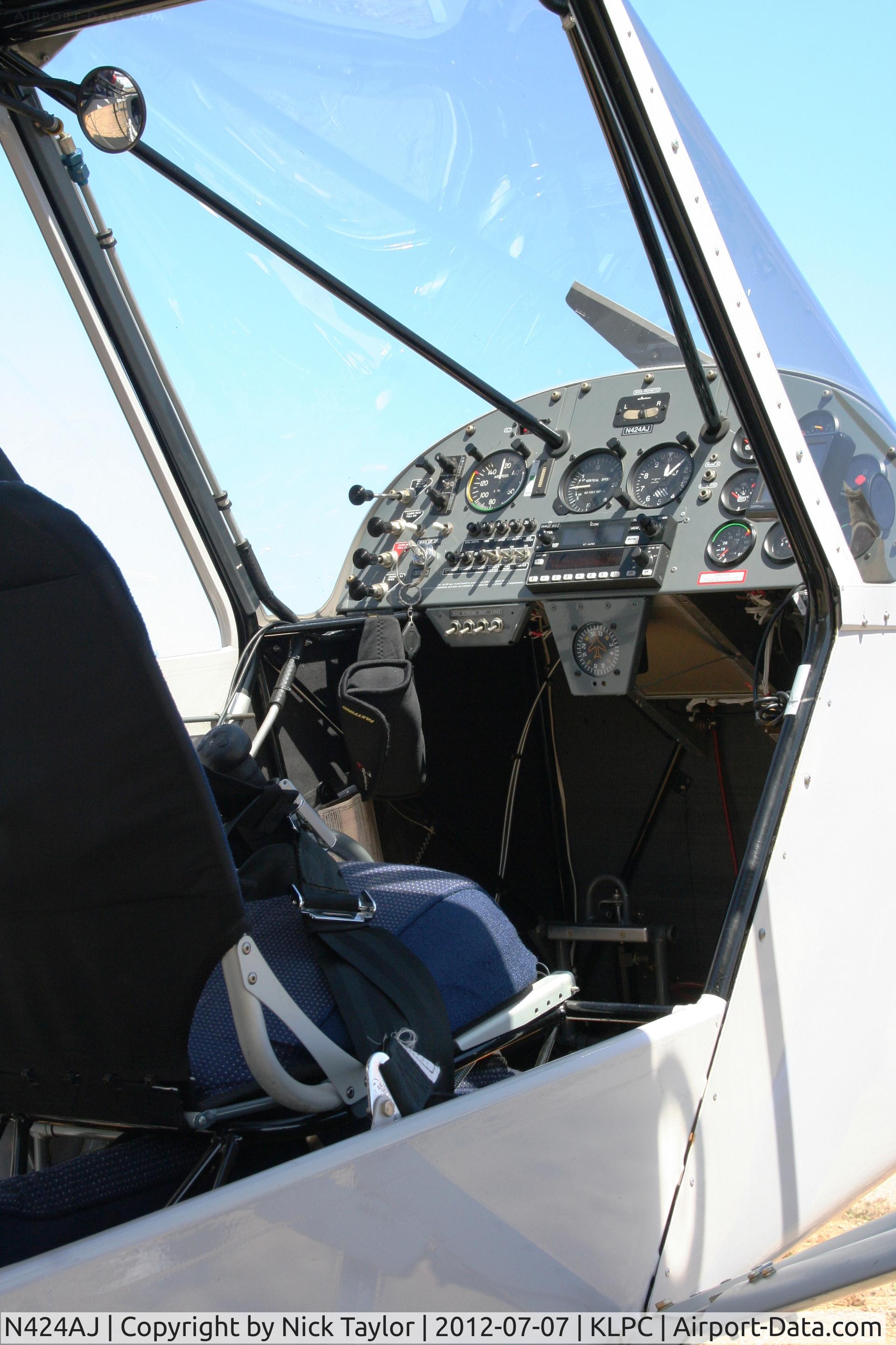 N424AJ, 2007 Rans S-7 Courier C/N 0107450, Beautiful panel