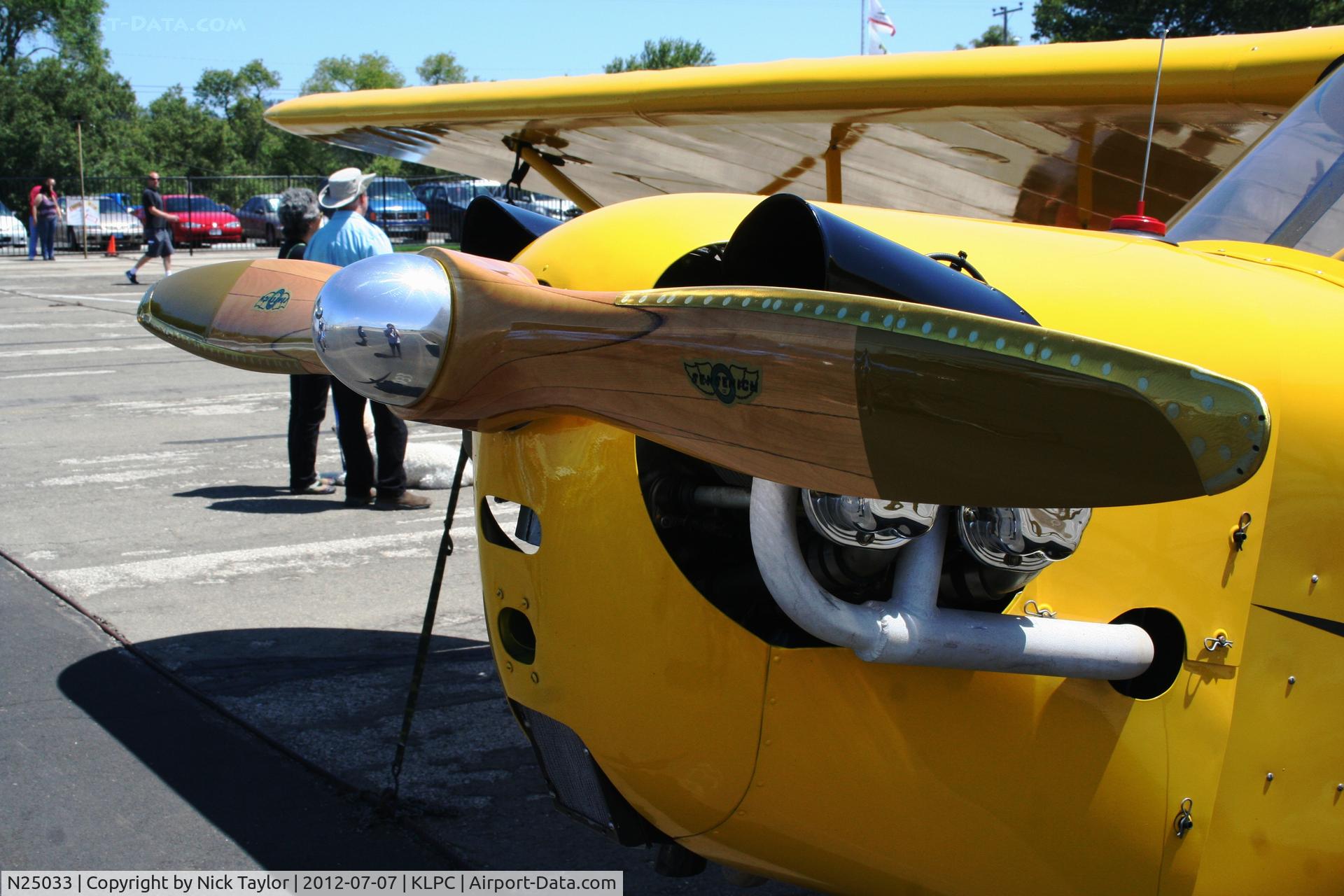 N25033, 1939 Piper J3C-65 Cub C/N 3614, Fresh prop