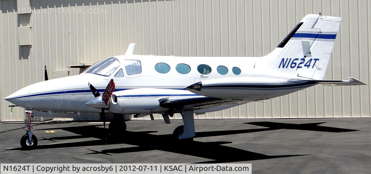 N1624T, 1973 Cessna 414 Chancellor C/N 414-0404, Spotted this Cessna 414 at Sacrament Executive Airport.