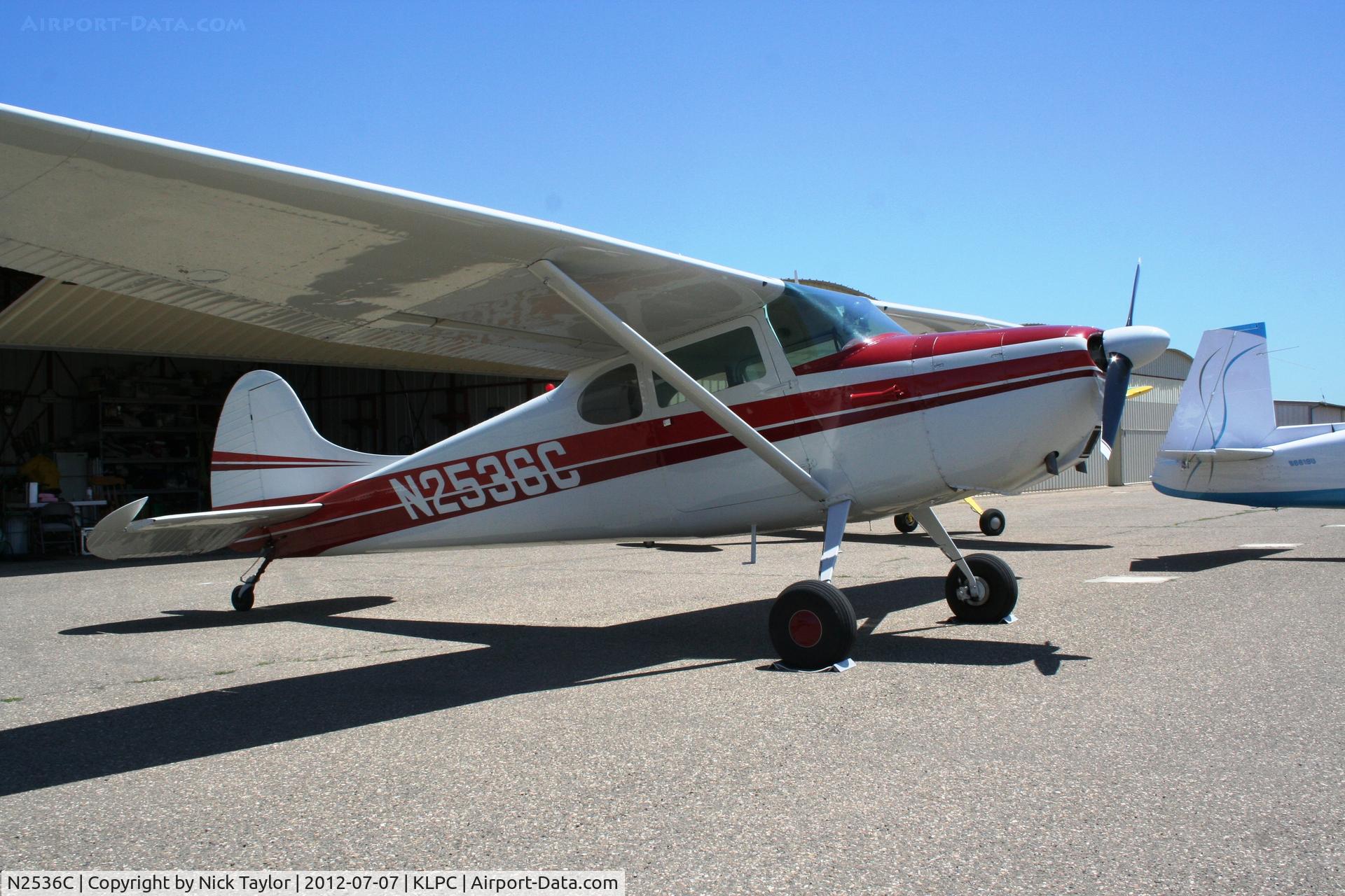 N2536C, 1954 Cessna 170B C/N 26180, Lompoc Piper Cub fly in 2012
