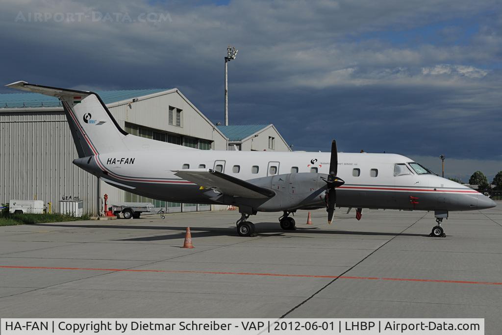 HA-FAN, 1988 Embraer EMB-120ER Brasilia C/N 120104, Budapest Aircraft Service Embraer 120
