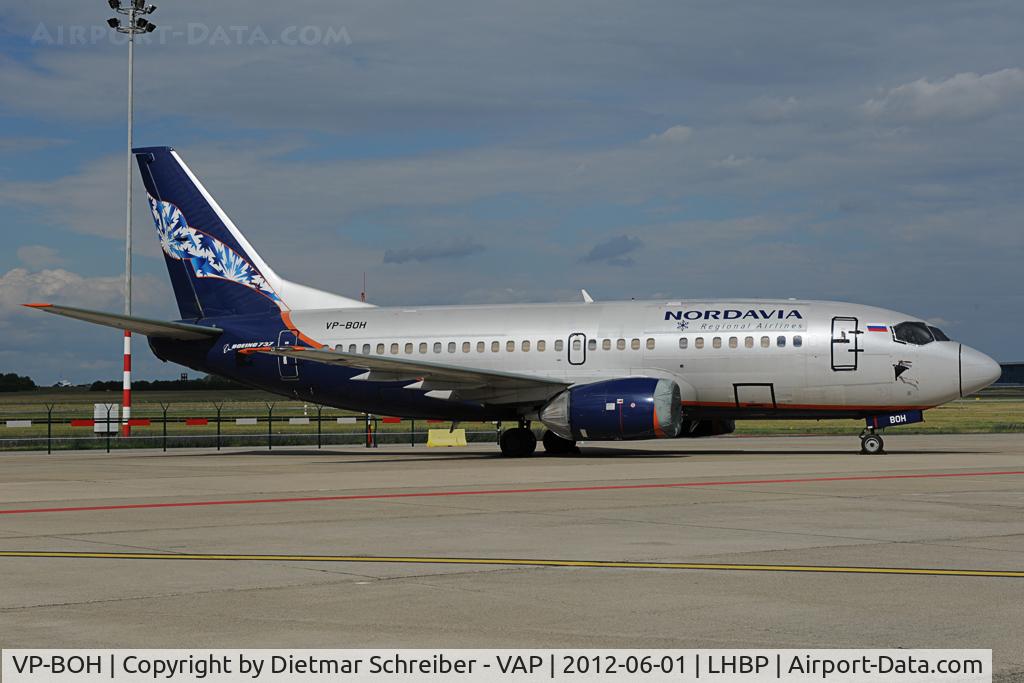 VP-BOH, 1990 Boeing 737-59D C/N 25038, Nordavia Boeing 737-500