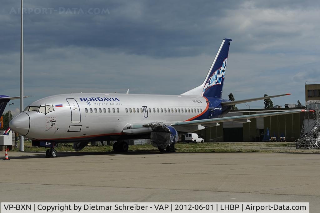 VP-BXN, 1990 Boeing 737-53A C/N 24754, Nordavia Boeing 737-500