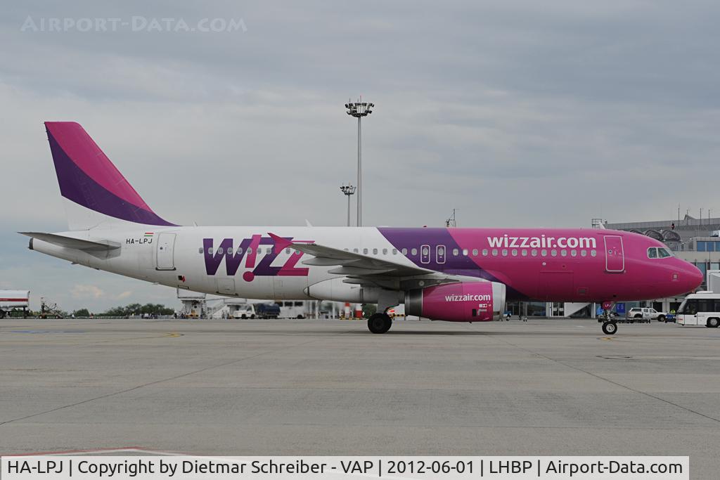 HA-LPJ, 2007 Airbus A320-232 C/N 3127, Wizzair Airbus 320