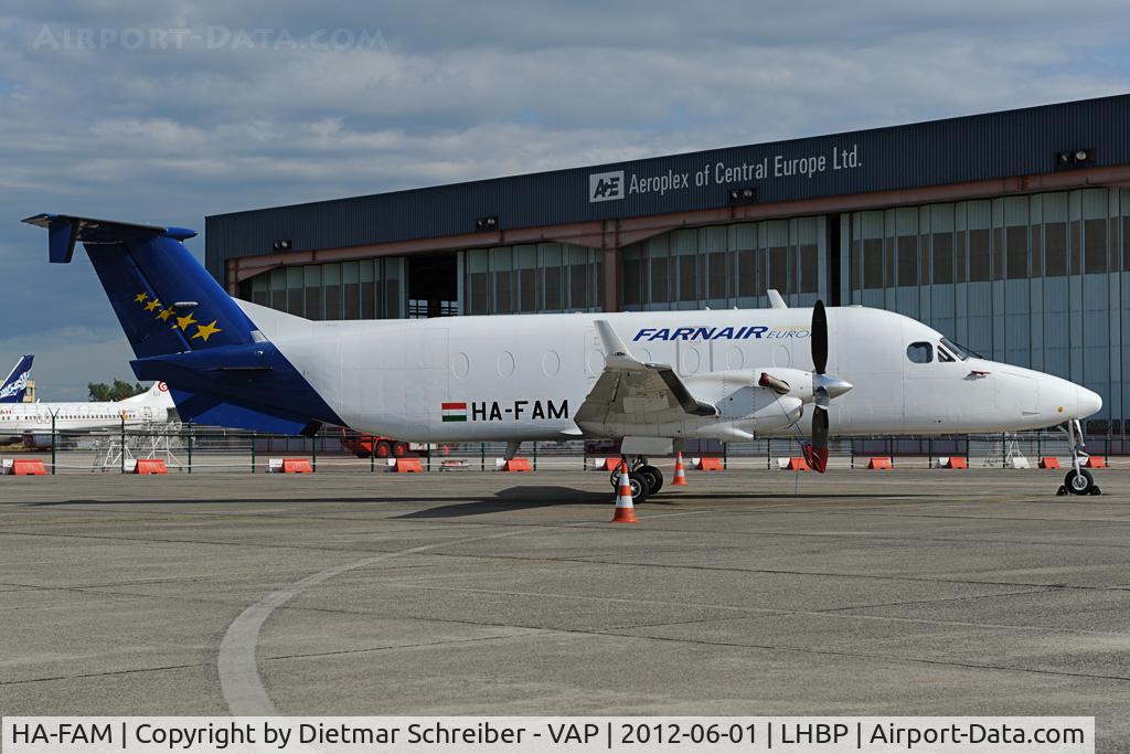 HA-FAM, 1992 Beech 1900D C/N UE-16, Farnair Beech 1900D
